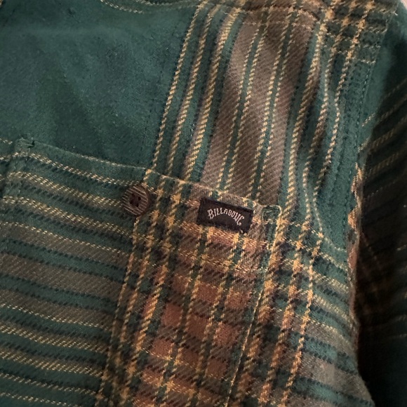 NWT Billabong Boys Hooded Baja Flannel Top Shirt - Picture 4 of 6